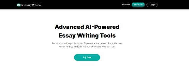 MyEssayWriter homepage