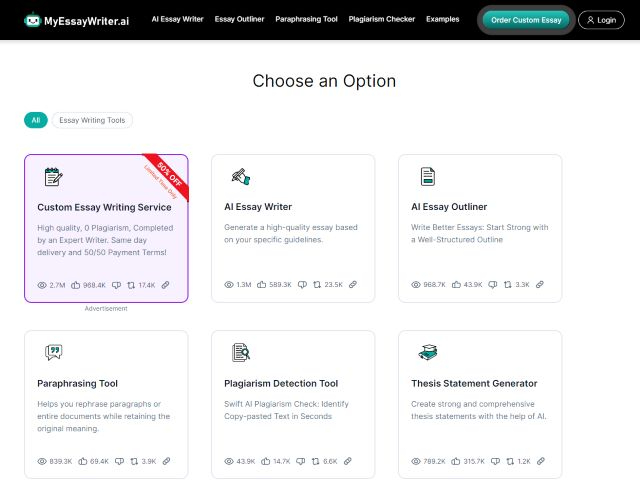 AI EssayWriter Tools