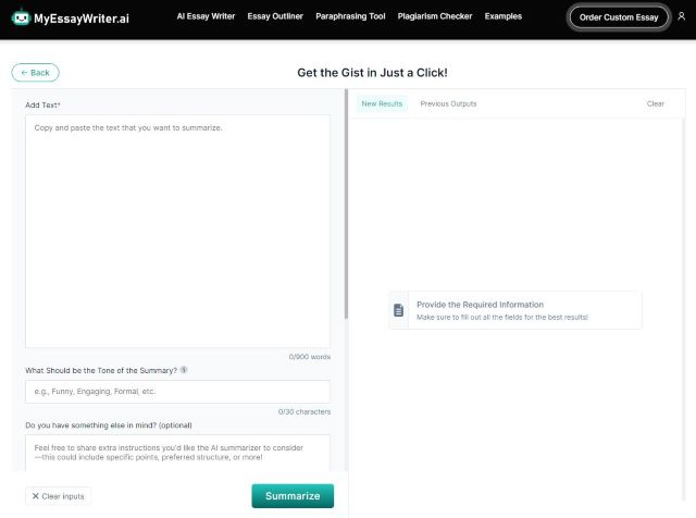 AI Content Summarizer