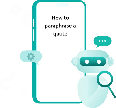 Paraphrase a quote